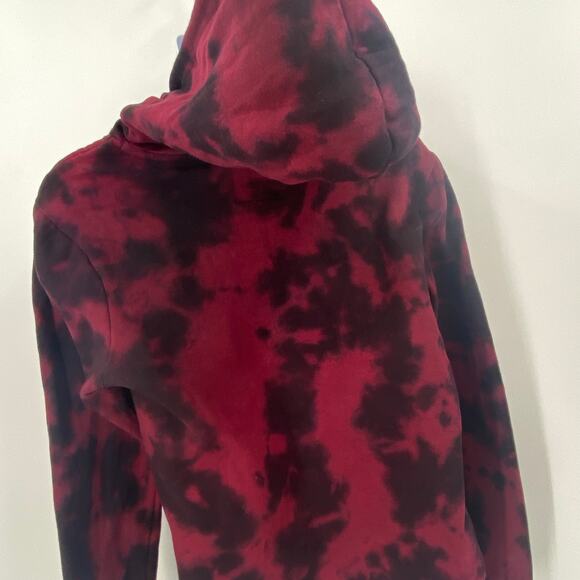 Aeropostale 1987 Maroon Tie-dye Hoodie - Picture 5 of 8
